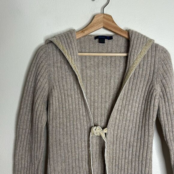 Boden ladies 100% lambswool open cardigan long sleeve size 12 - Picture 2 of 11